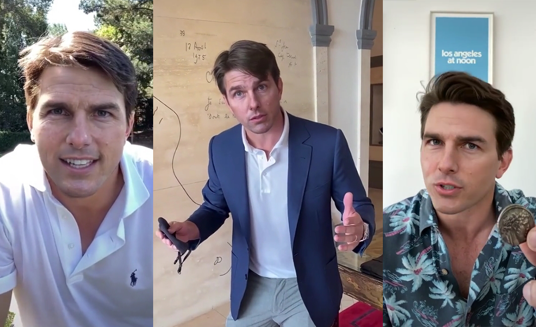 Tom Cruisesta tehdyt deepfake-videot hämmentävät TikTokin käyttäjiä. Monet ovat luulleet niitä itse näyttelijän tekemiksi.