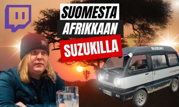 Suzukilla Nivalasta Afrikkaan - se on matkan virallinen nimi. Suomalainen striimaaja Riku "Rikyli" Ylimäki sai idean lähteä Suomesta Afrikkaan ja matkakumppaniksi valikoitui kaveri Matias, lempinimeltään Maukka.
