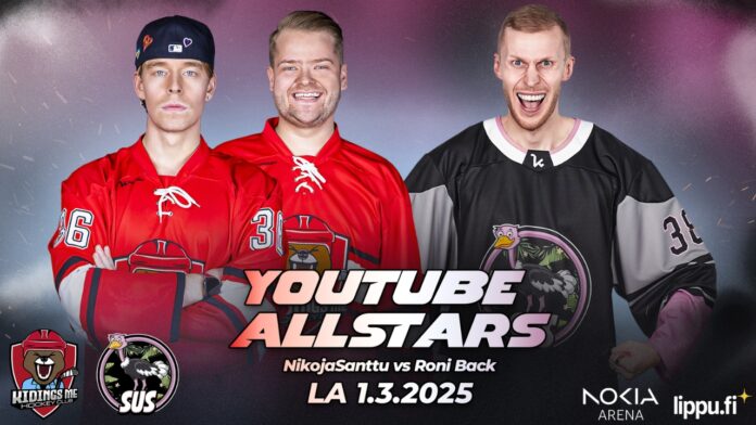 YouTube Allstars Nokia Arenalla -mainoskuva